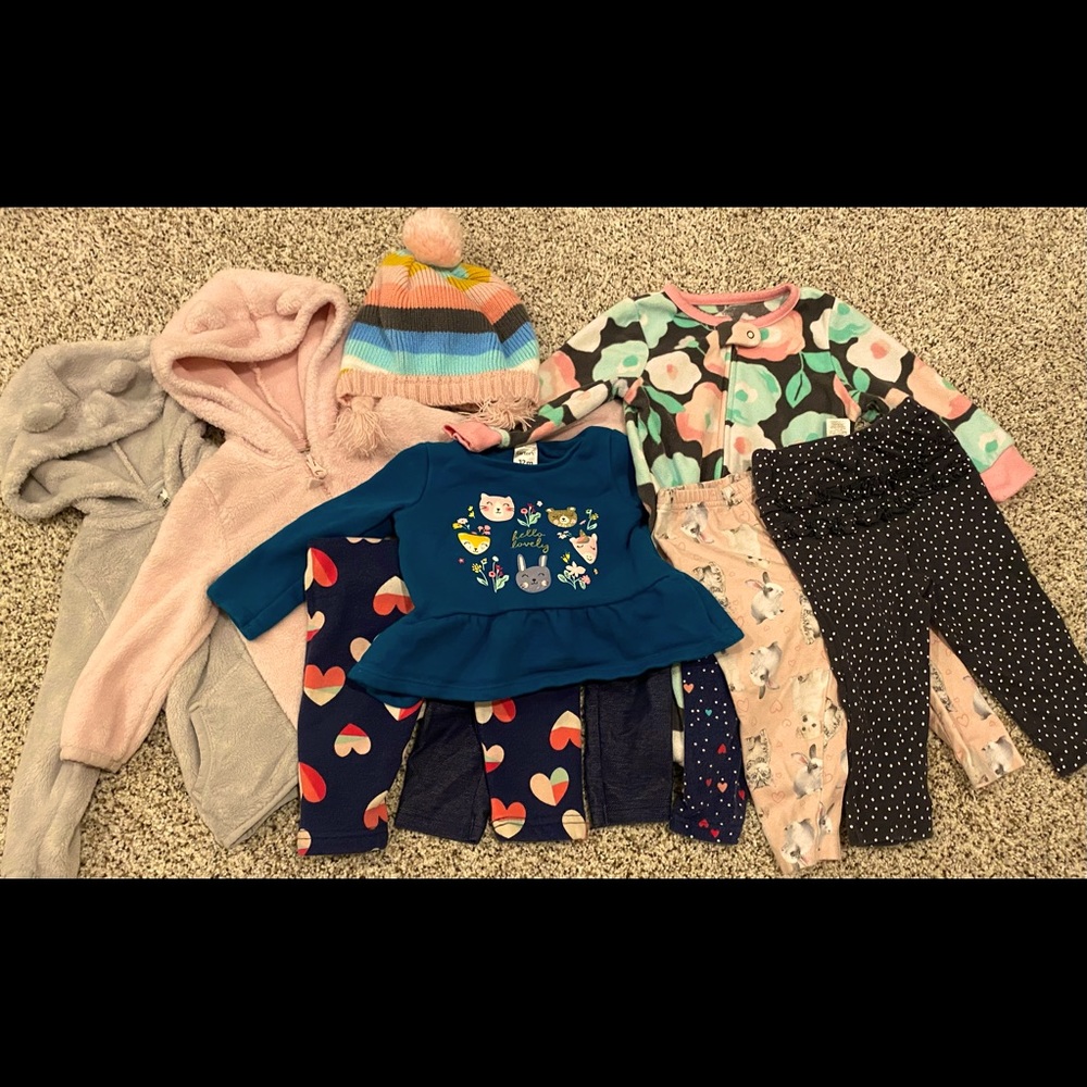 12 Month Girls Cold Weather Bundle
